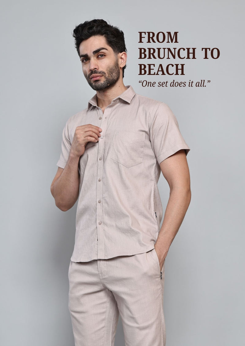 Coord Set - Sandy Cream