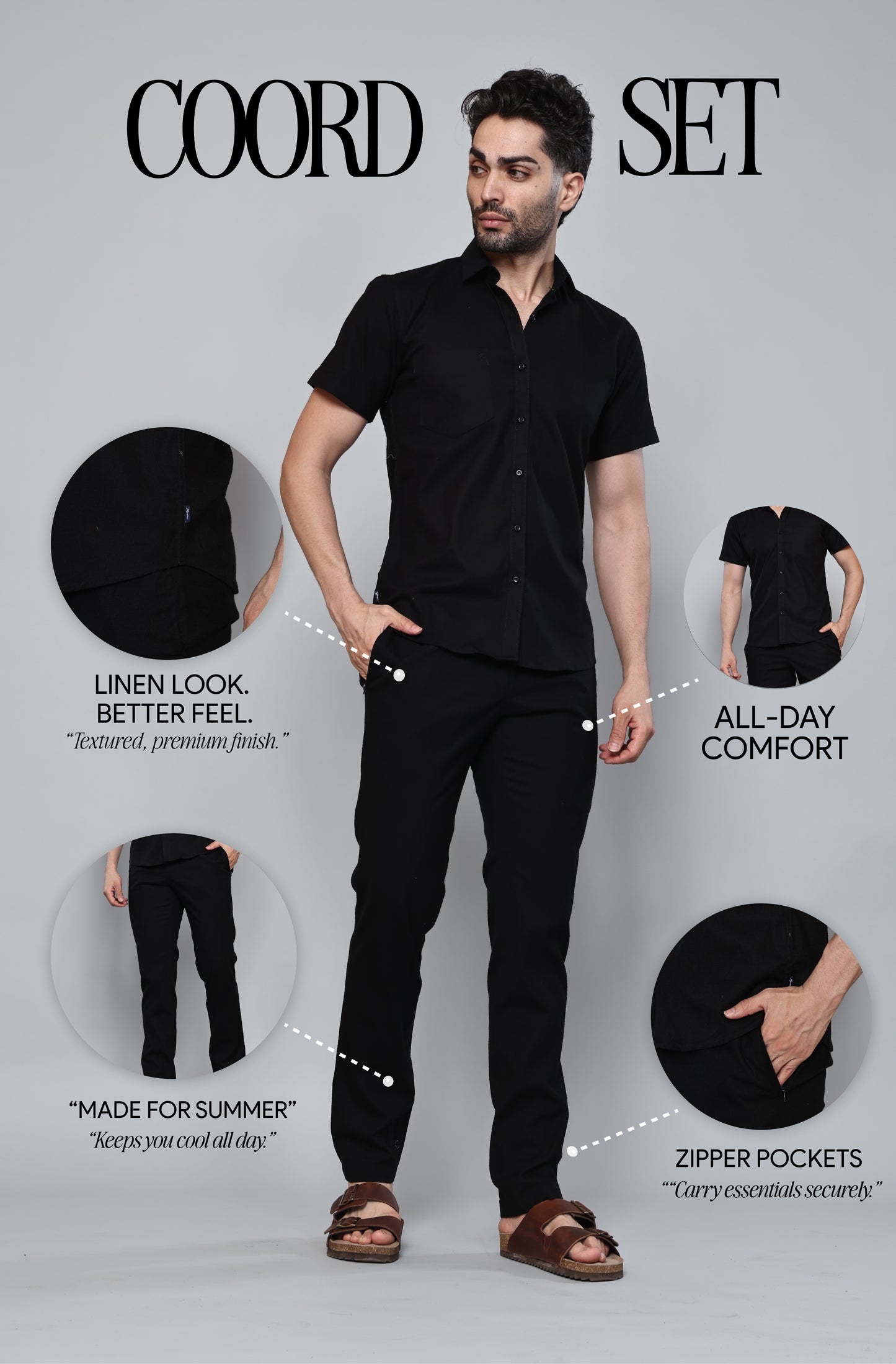 Coord Set - Z Black