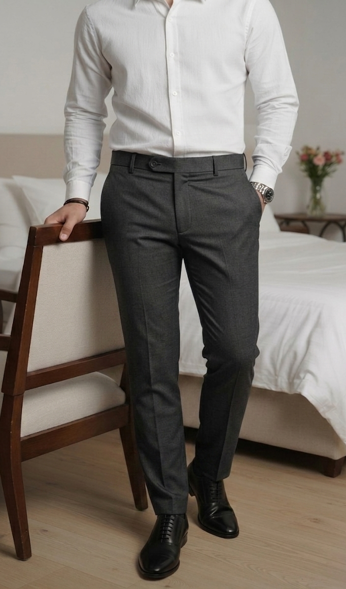 Move Ease Flexi Trousers - Carbon Black