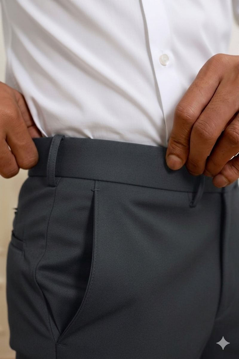 Move Ease Flexi Trousers - Ash Grey