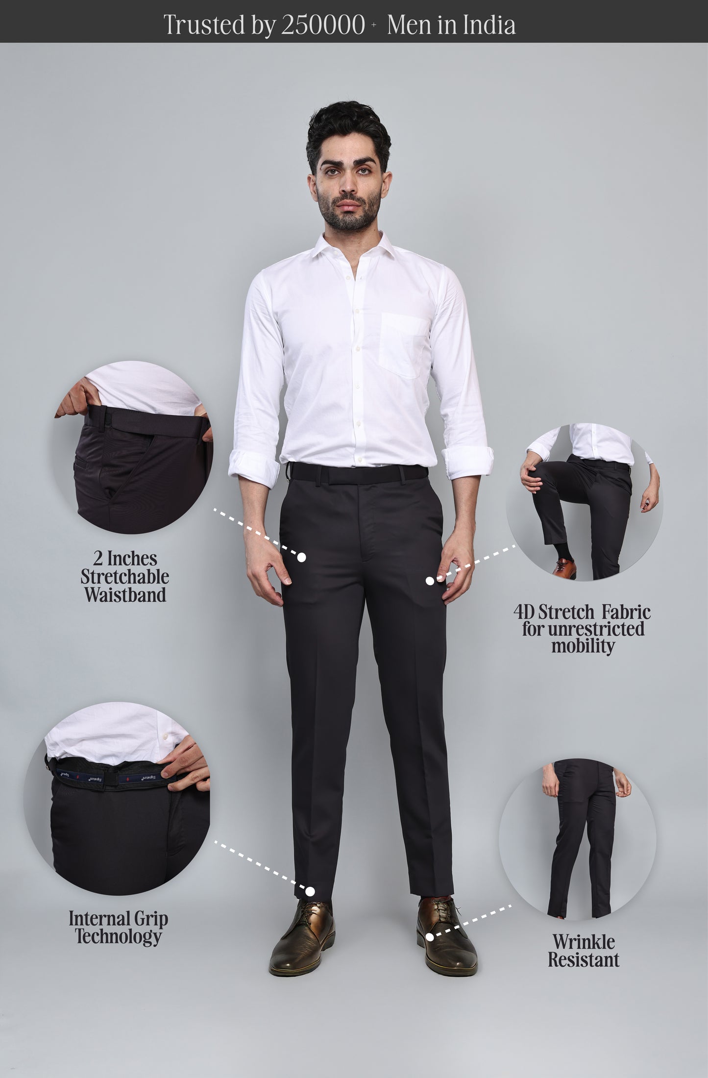 Workflow Pants - Raven Brown