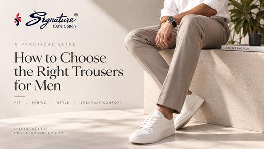 How to Choose the Right Trousers for Men: A Practical Guide