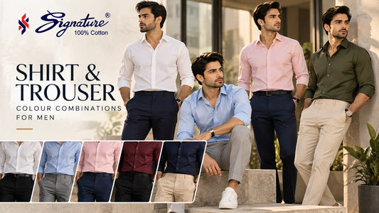 15 Best Shirt and Trouser Colour Combinations for Men