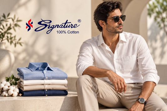 Cotton Shirt For Men: How to Choose the Right Fabric, Fit & Style