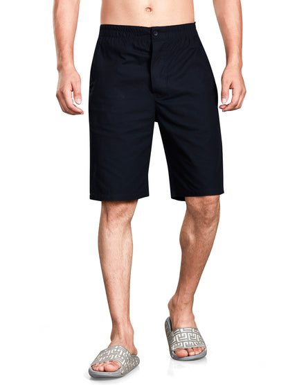 Dark Blue 3/4th Shorts For Him