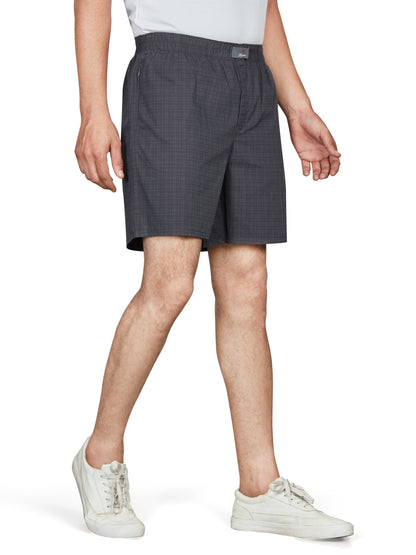 Small Checks Box Style Shorts for men