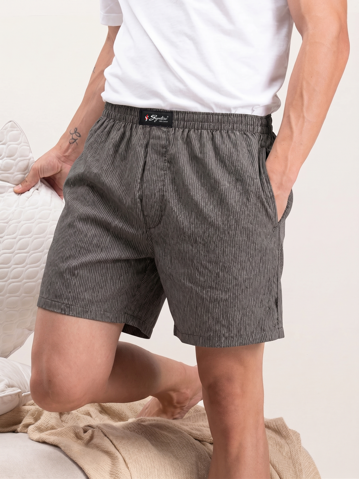 BOXER - DARK BROWN