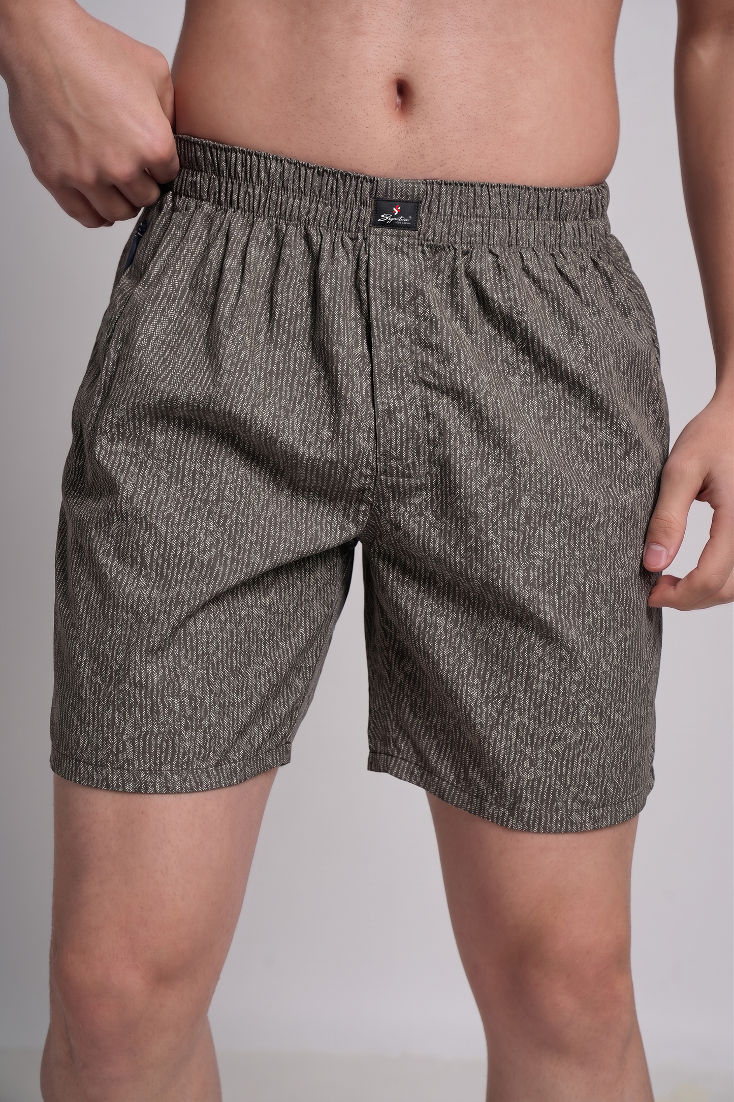 BOXER - DARK BROWN