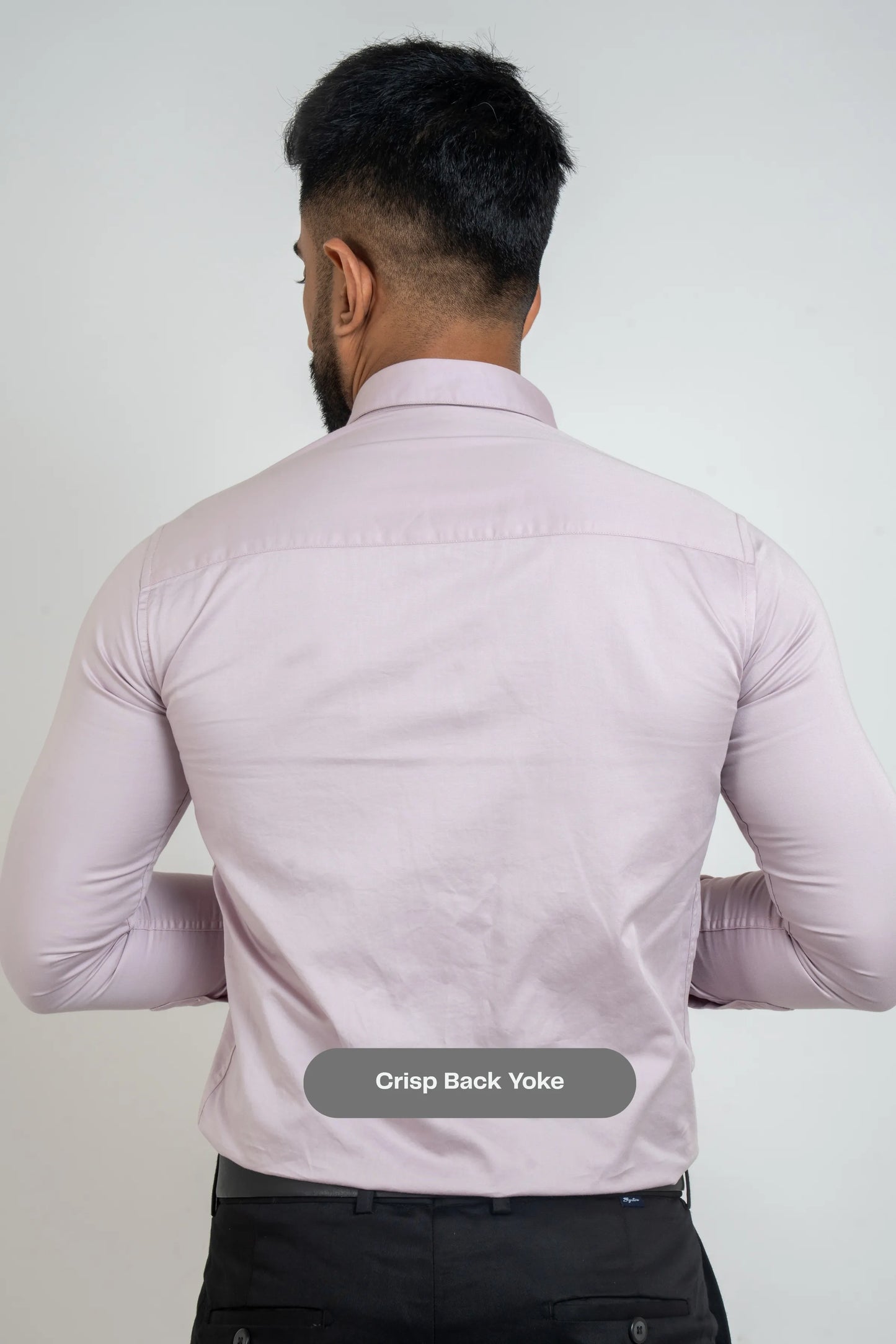 Workflow Cotton Satin Solid Shirt