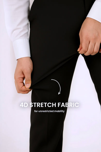Move Ease Flexi Trousers - Z Black