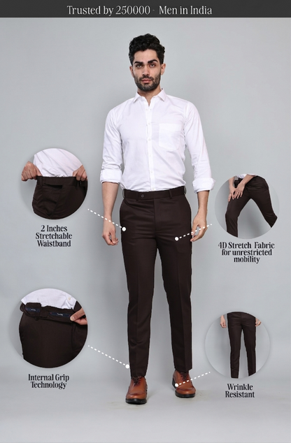 Workflow Pants - Chocolate Brown