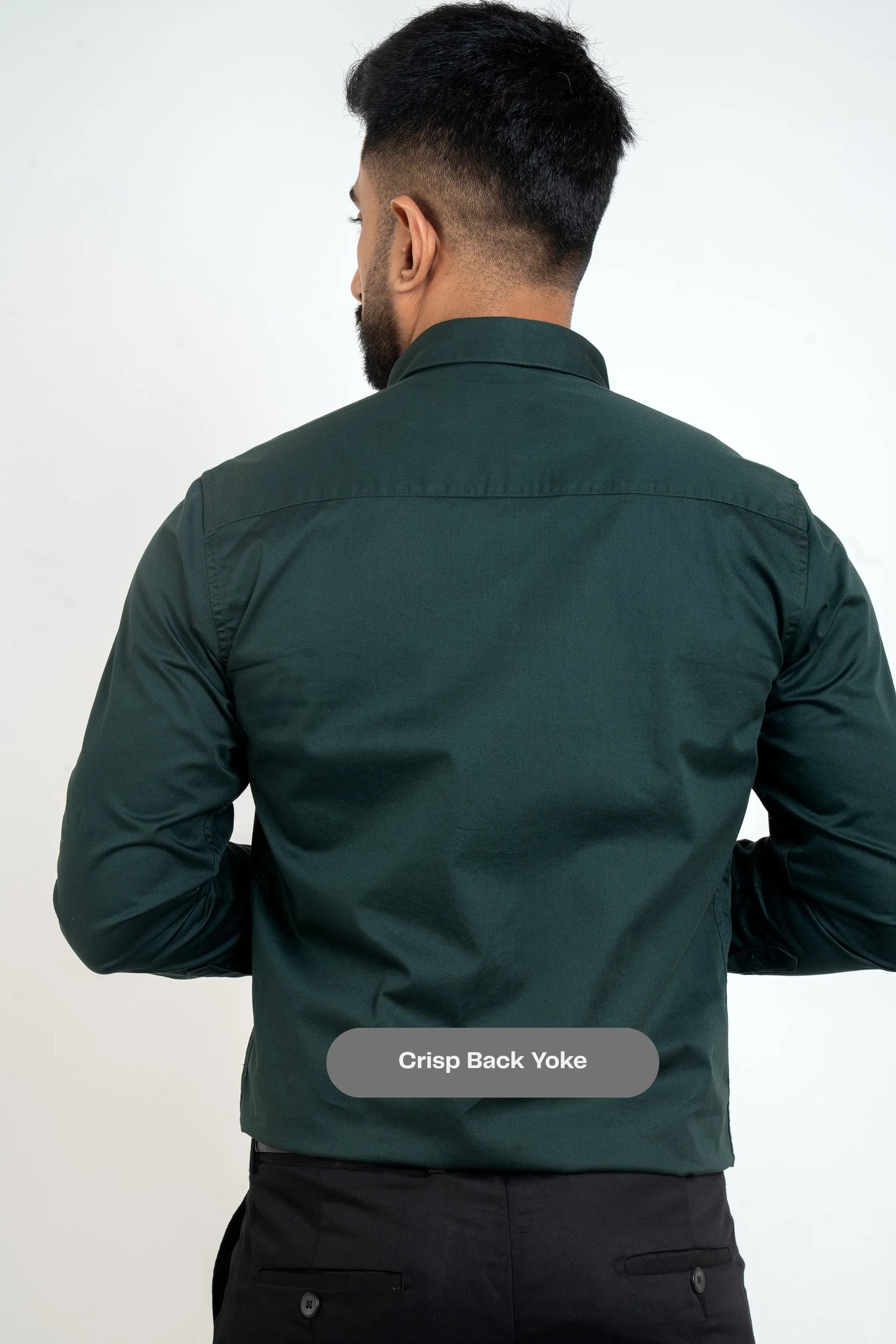 Workflow Cotton Satin Solid Shirt