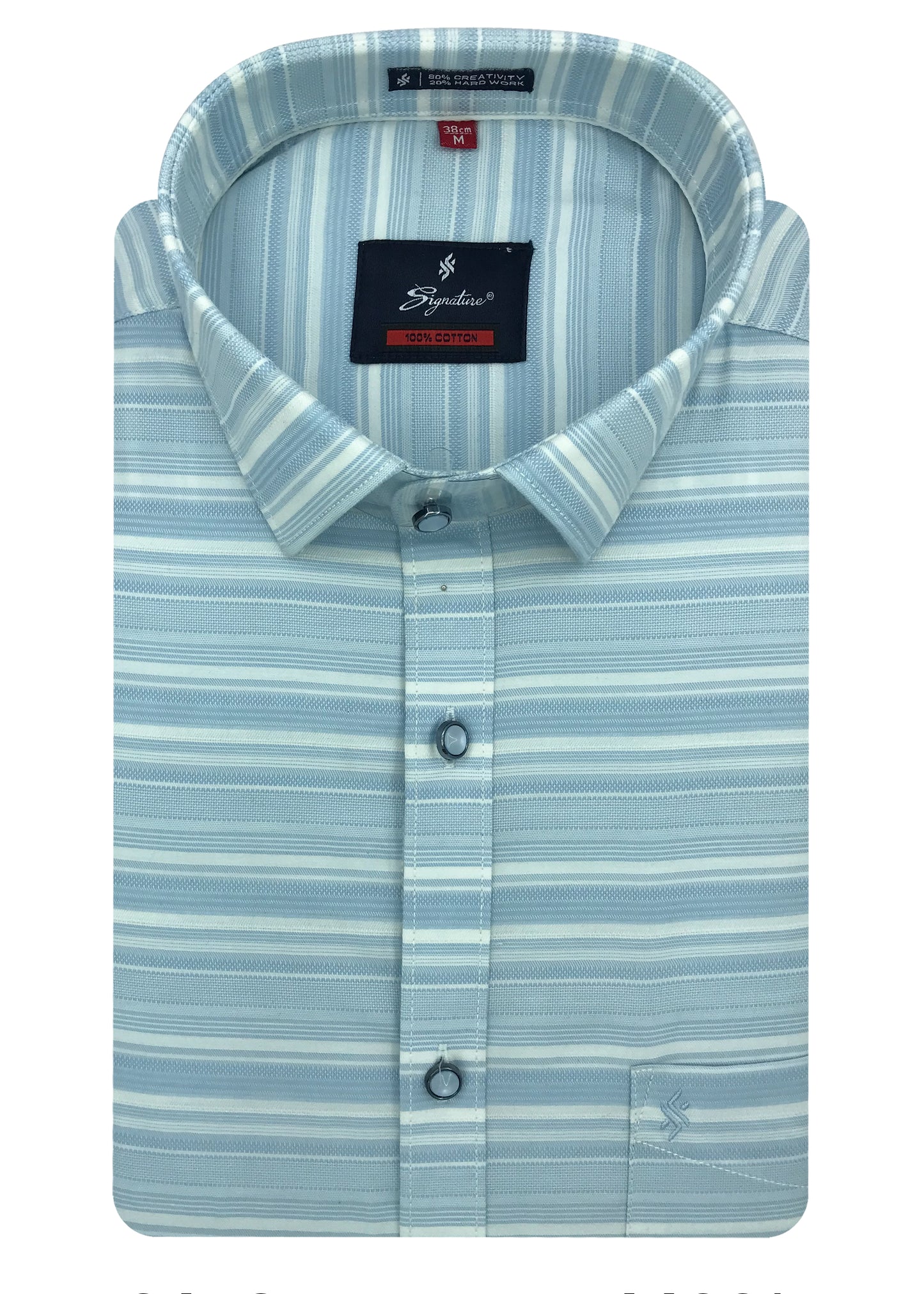 Cotton  Stripe Comfort Fit Casual Shirt