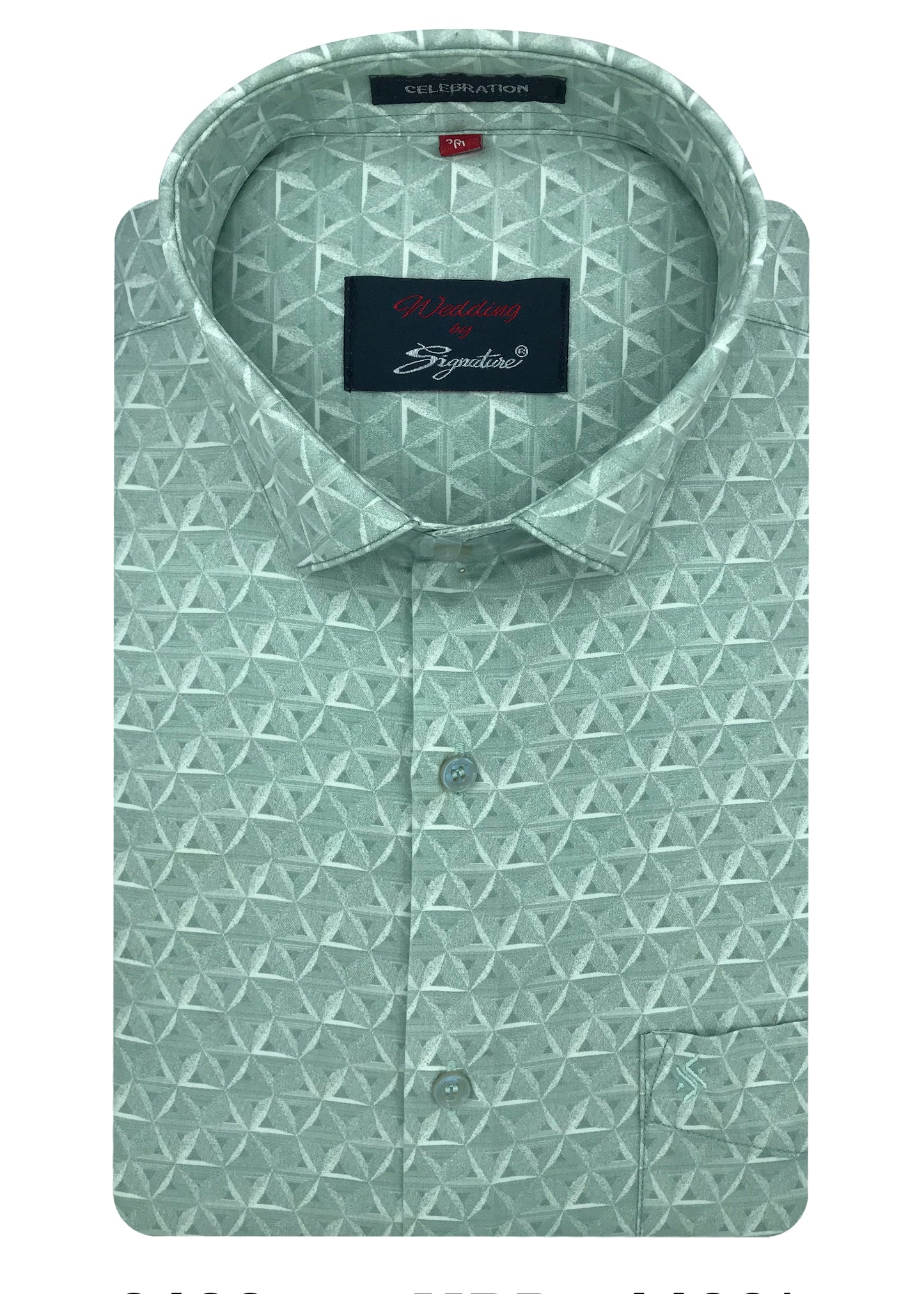 Ethnic Motif Printed Pure Cotton Formal Shirt