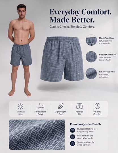 BOXER - DARK BLUE