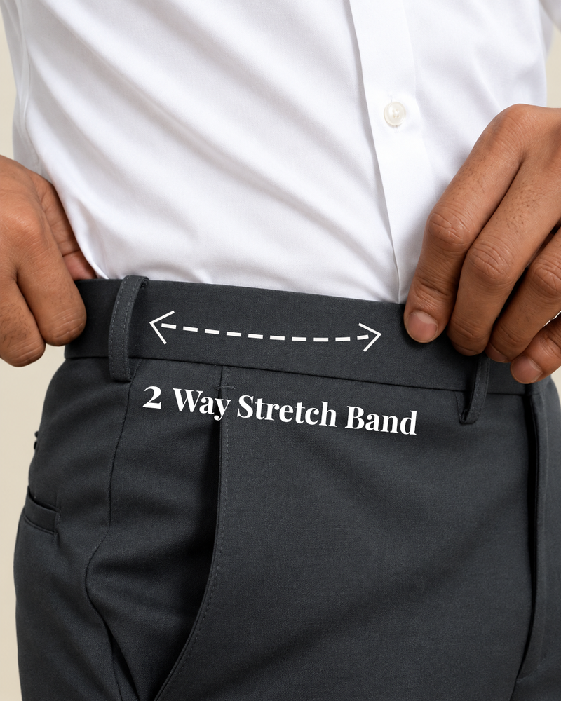 Workflow Pants - Ash Grey  (2 Way Stretch Band)