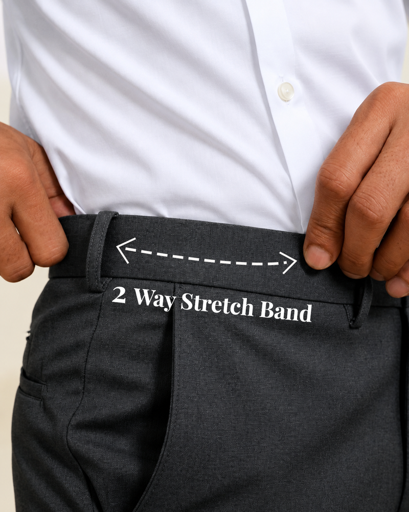 Workflow Pants - Carbon Black (2 Way Stretch Band)