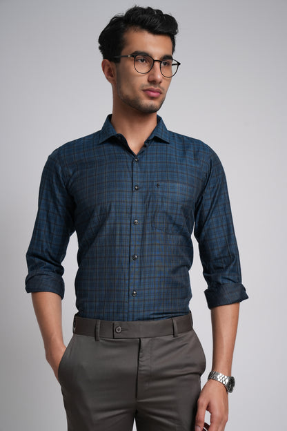 Signature Cotton Checks Shirt – Elevate Your Everyday Look