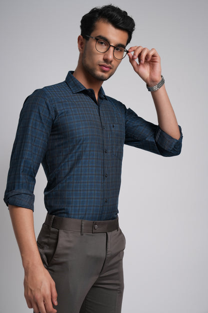 Signature Cotton Checks Shirt – Elevate Your Everyday Look