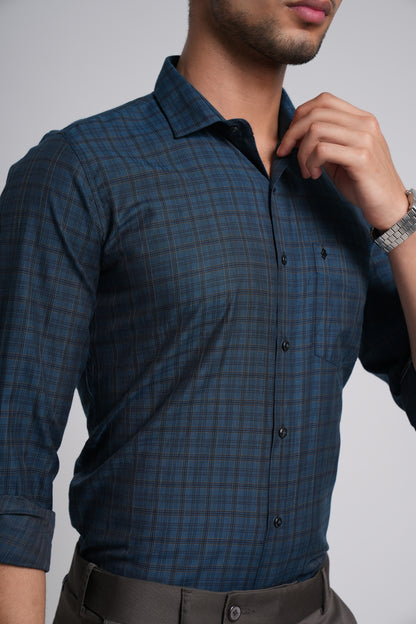 Signature Cotton Checks Shirt – Elevate Your Everyday Look
