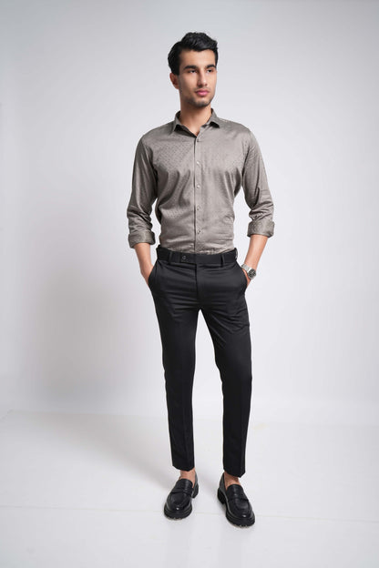 Premium Perfection : Signature Solid Shirts for Effortless Fashion