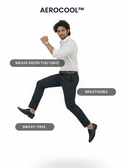 Move Ease Flexi Trousers - Carbon Blue