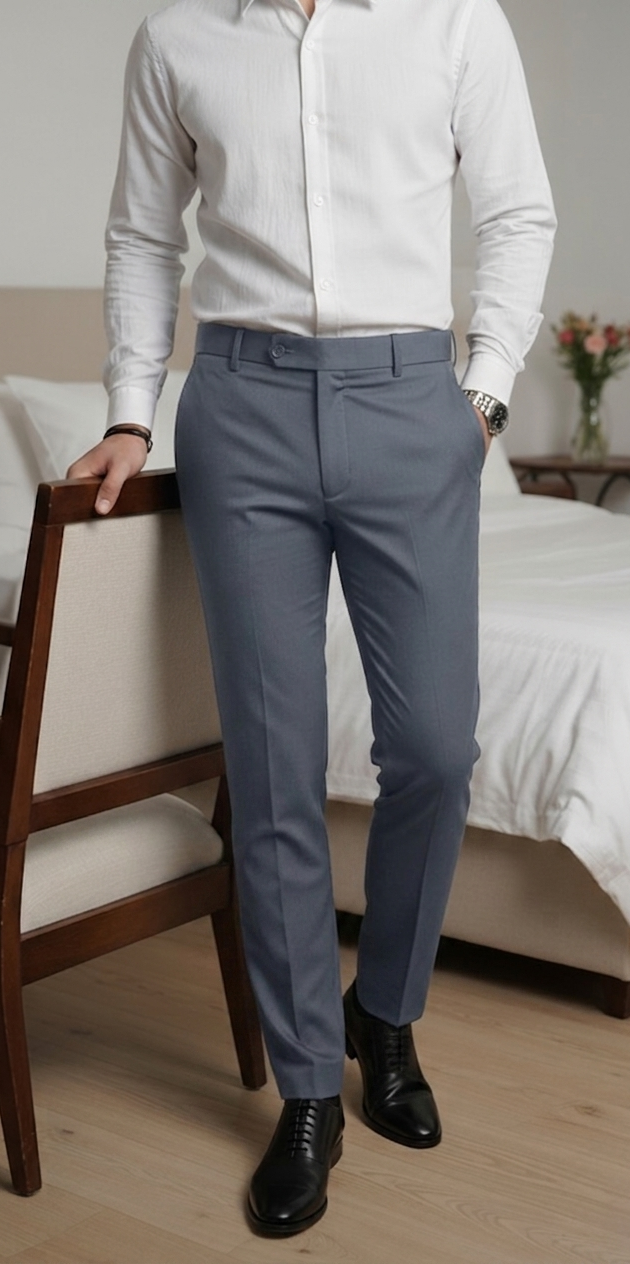 Move Ease Flexi Trousers - Shadow Blue