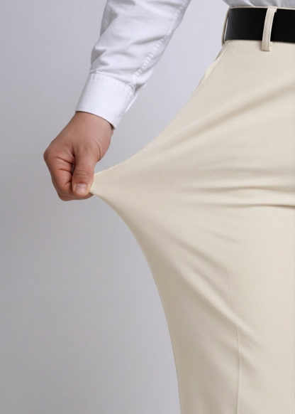 Move Ease Flexi Trousers - White Caramel