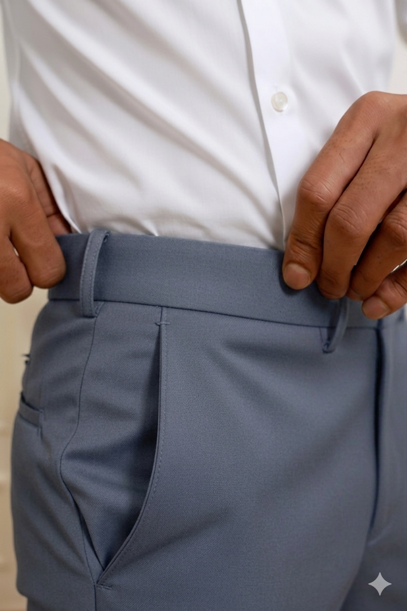 Move Ease Flexi Trousers - Shadow Blue