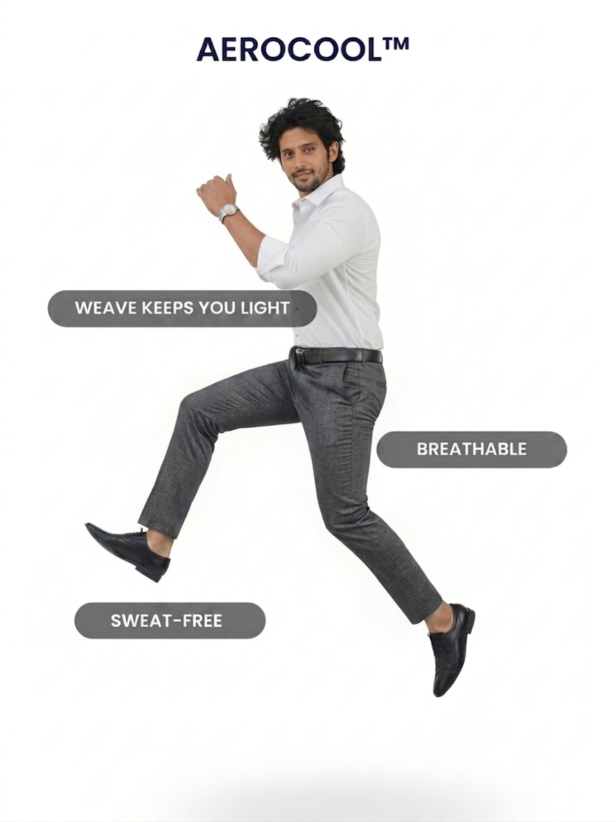 Move Ease Flexi Trousers - Carbon Black