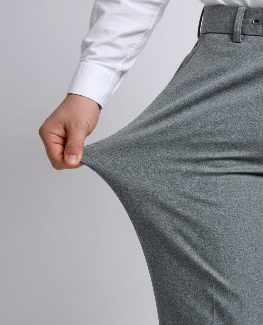 Move Ease Flexi Trousers - Antracite Silver