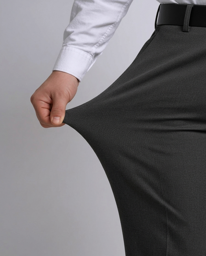Move Ease Flexi Trousers - Slate Brown