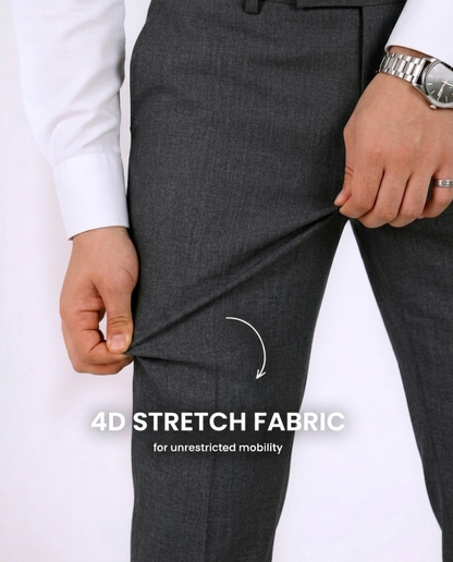 Move Ease Flexi Trousers - Carbon Black