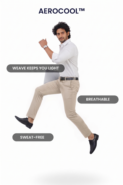 Move Ease Flexi Trousers -Coffee Brown