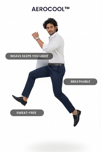 Move Ease Flexi Trousers -Indigo Blue