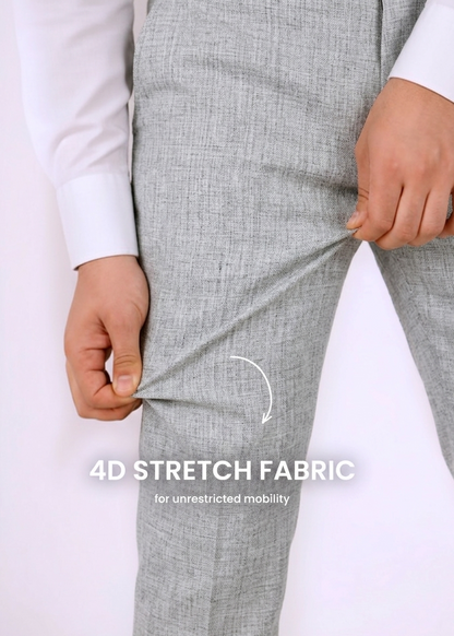 Move Ease Flexi Trousers - Pepper Grey