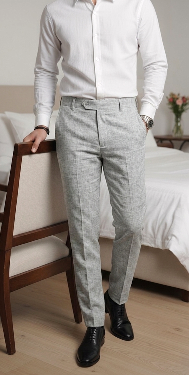 Move Ease Flexi Trousers - Pepper Grey