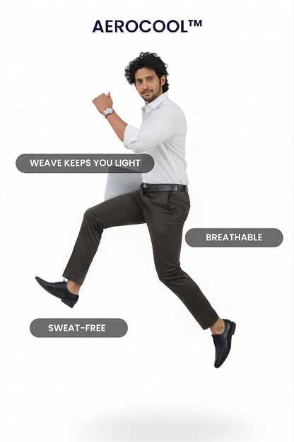 Move Ease Flexi Trousers - Autumn Brown