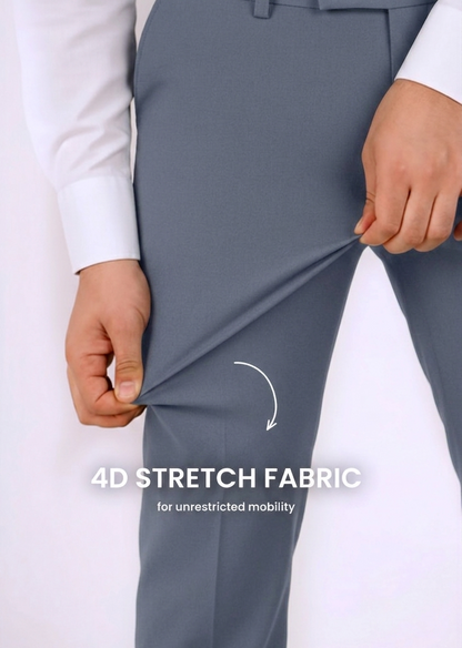 Move Ease Flexi Trousers - Shadow Blue