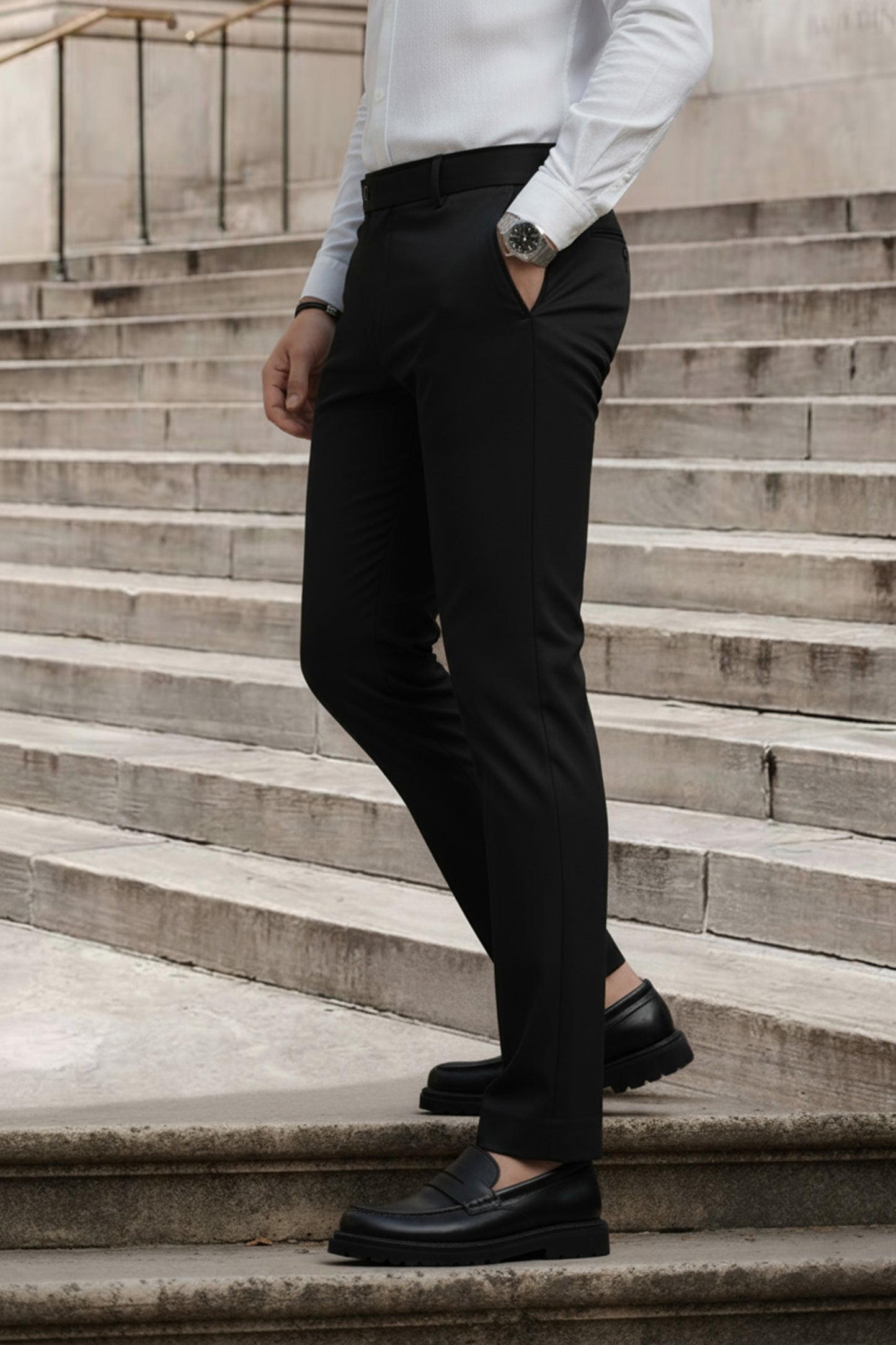Move Ease Flexi Trousers - Z Black