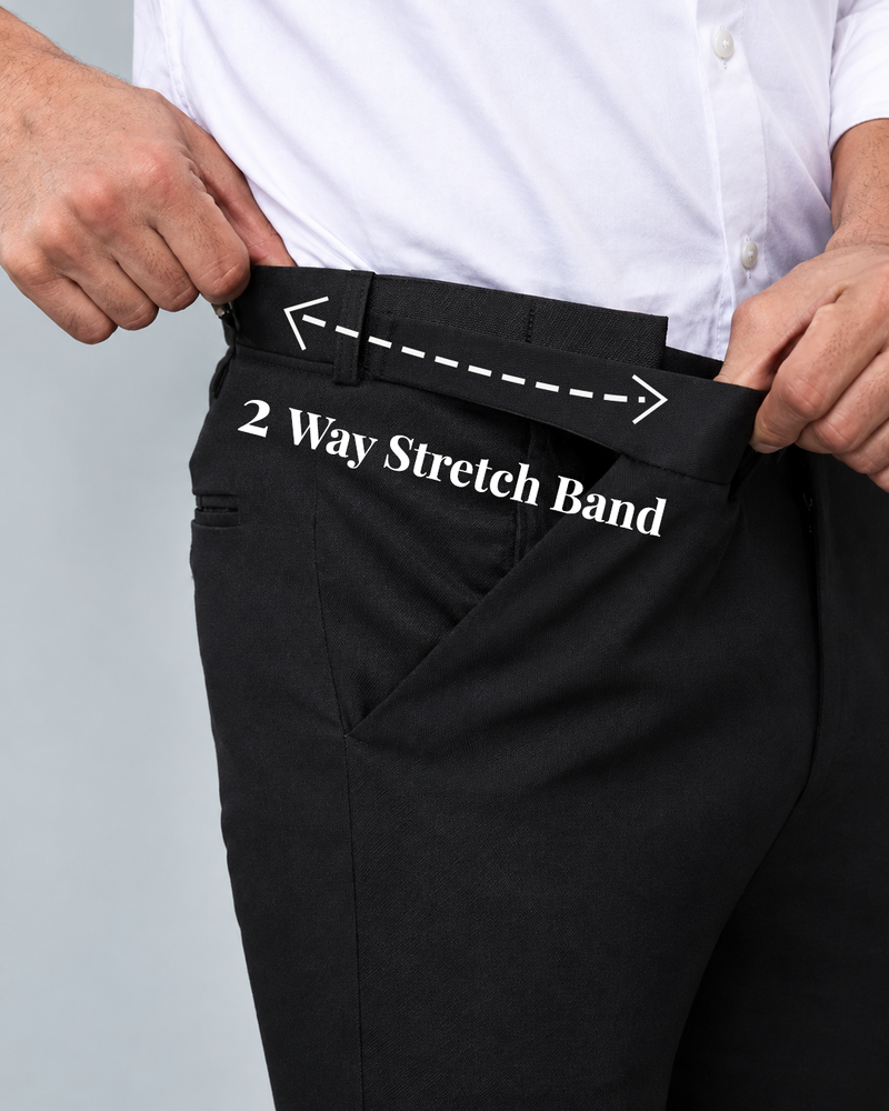 Workflow Pants - Raven Brown (2 Way Stretch Band)