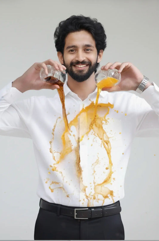 White Workflow Water Resistant Solid Shirt