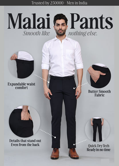 Malai Pant- Z Black